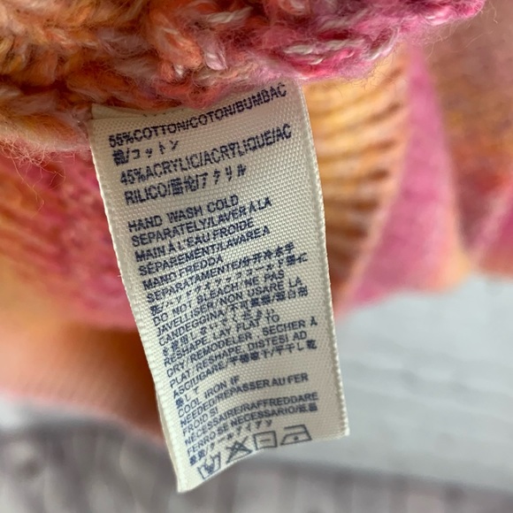 NWT Rebecca Minkoff Sunset Pink Andy Sweater M - Picture 8 of 8